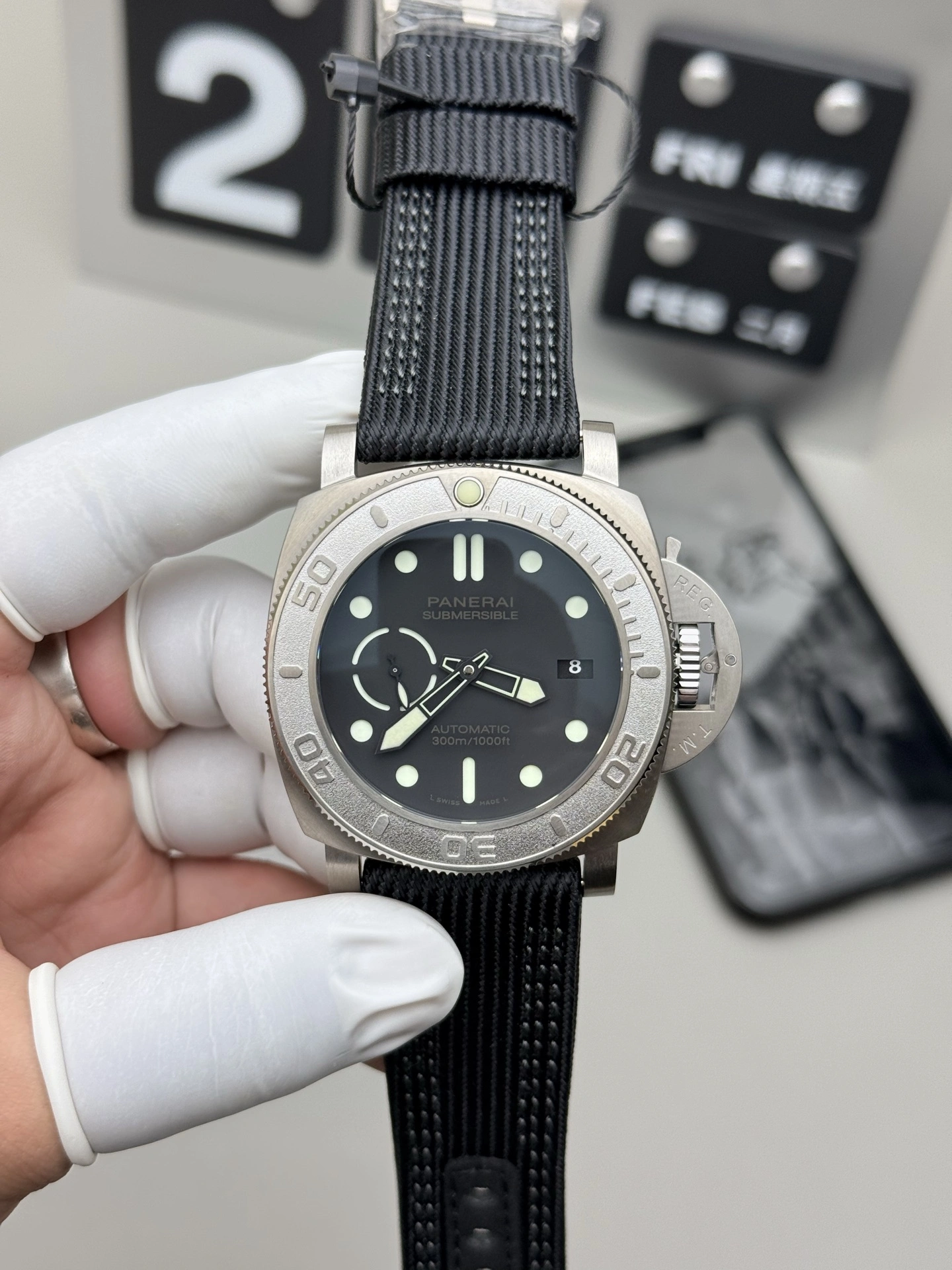 Timeless CBD Factory Panerai Submersible 42mm Black Dial PAM00973 1:1 Super Clone – DDP.900 Movement 419